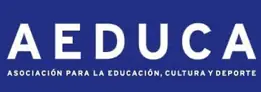 Logotipo azul de AEDUCA