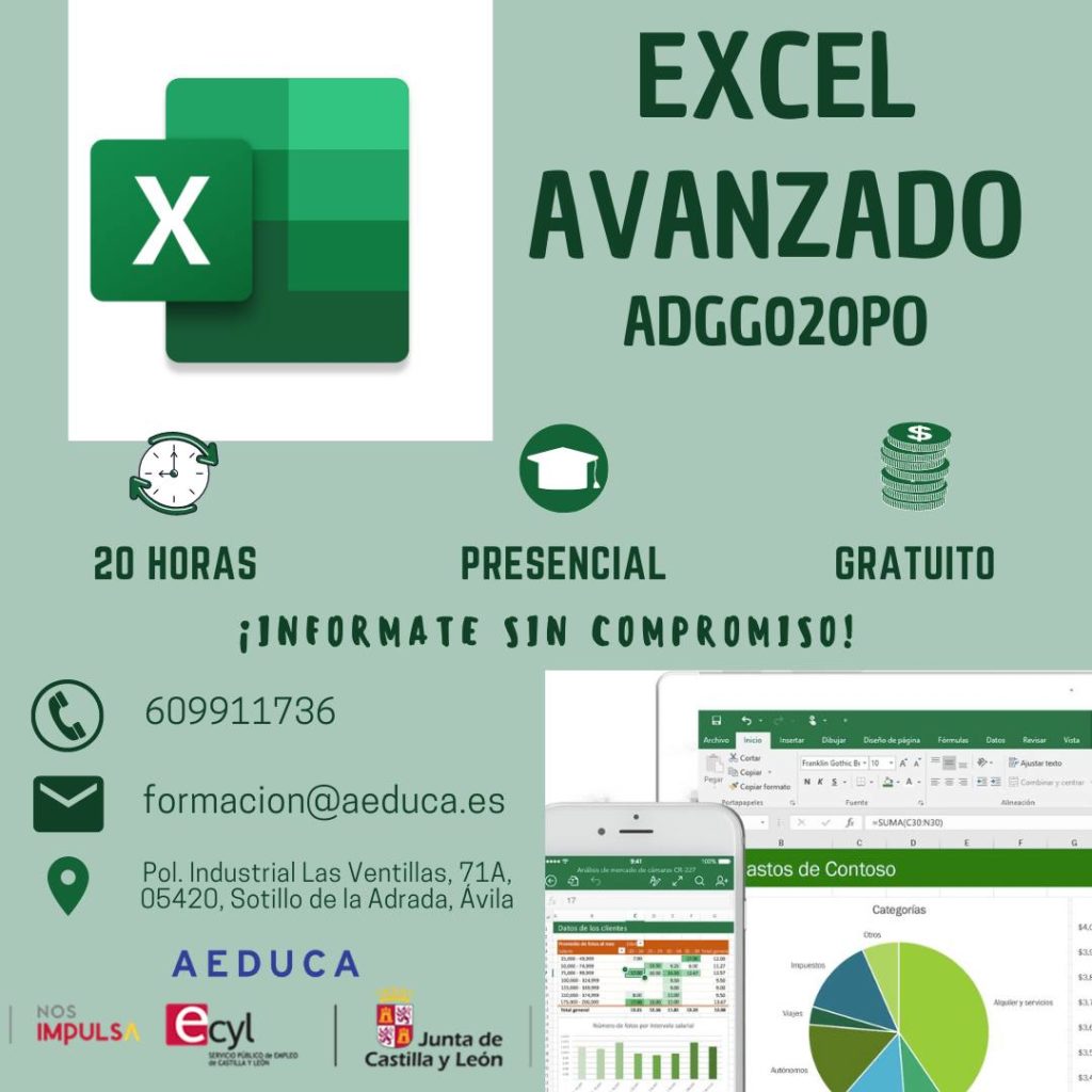 Domina Excel avanzado: funciones y fórmulas para potenciar tu productividad
