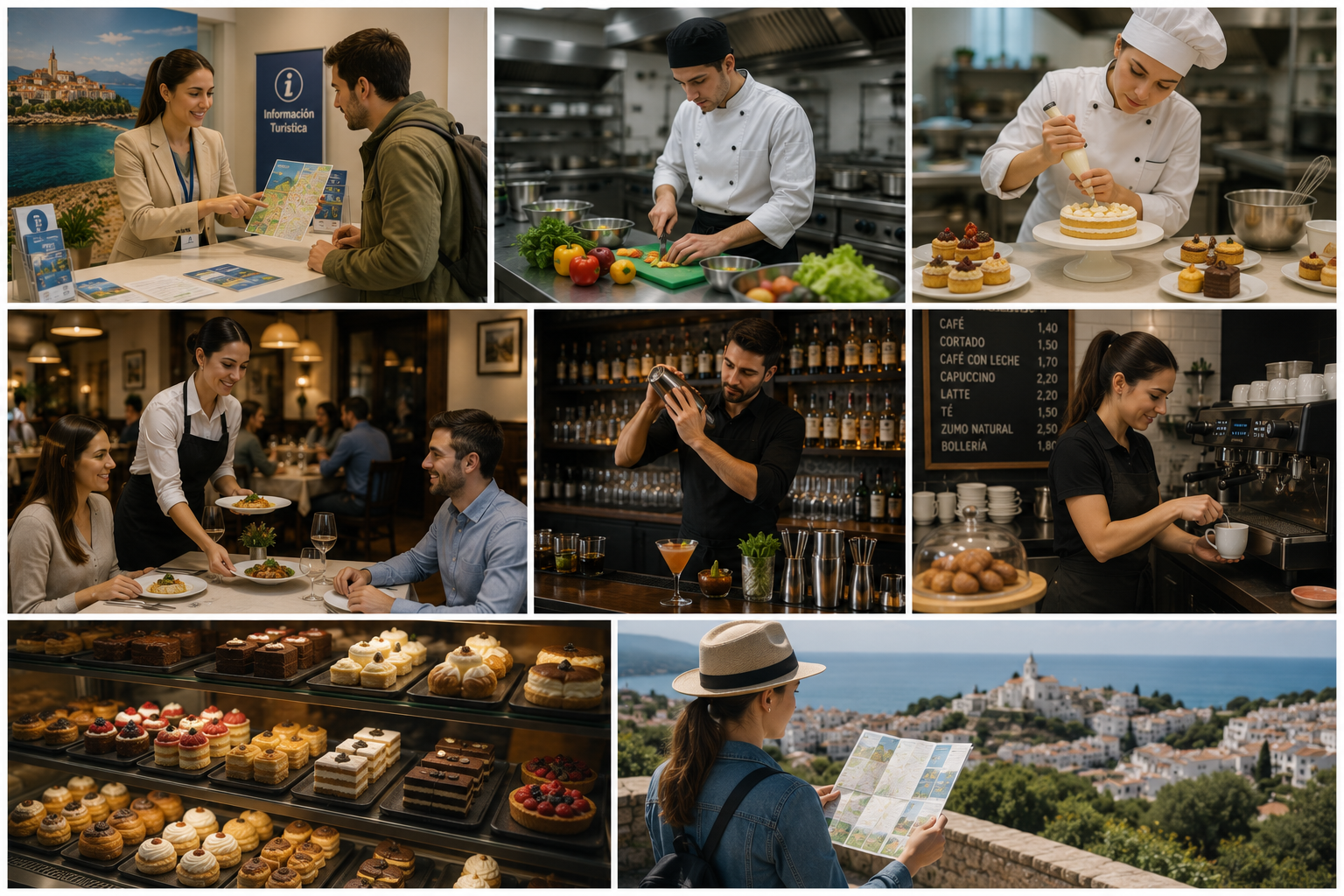 Formación en hostelería y turismo